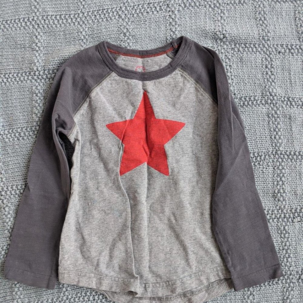 Mini Boden LS Star Shirt